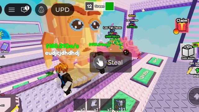 Играю в прыжок ради браинротов на цветных блоках часть 4