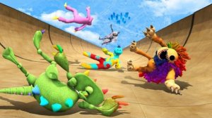 GTA 5: КОМАНДА POPPY PLAYTIME 🧸 | РЭГДОЛЛ И ПРЫЖКИ ИГРАЕМ ПЕРСОНАЖИ ПОППИ ПЛЕЙТАЙМ МОНСТРЫ