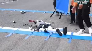 🤣Робота схватила эпилепсия,при подготовке к пекинскому марафону