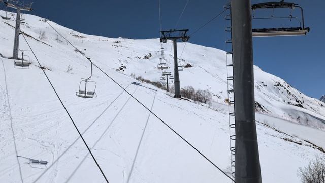 Домбай апрель