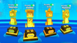 Мы превратились в статуи золотых медведей и бросились в эпические сражения с новыми боссами!