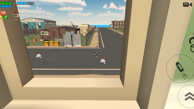 Я попал в тюрьму! в чикен ган ?