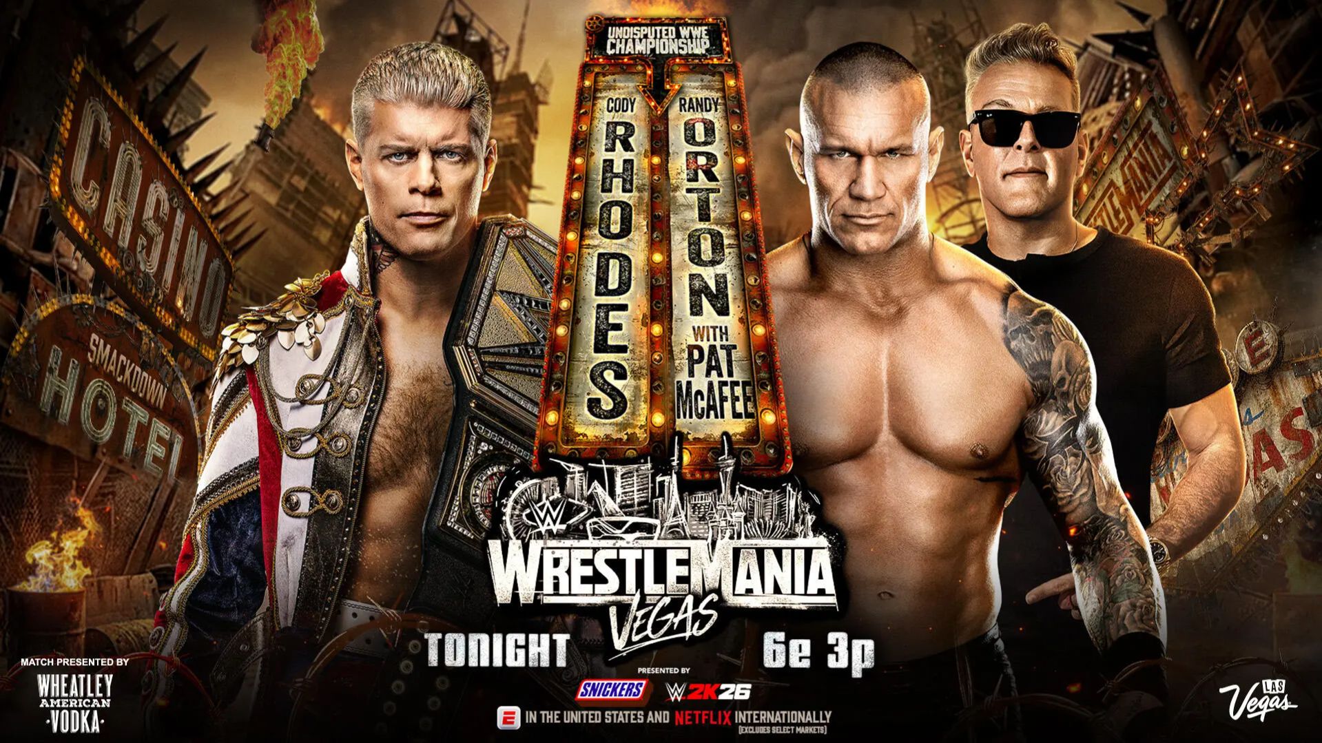 PPV WWE - WRESTLEMANIA 42