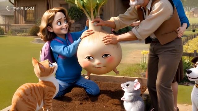 Сказка Репка - весёлая песня Сказка для детей  Русские сказки