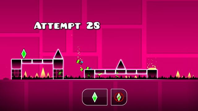 играю в Geometry Dash Lite часть 2