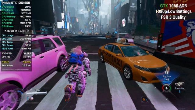 Pragmata | RX 580, RX 570, GTX 1650, GTX 1060, GTX 1050 Ti | 1080p | FSR 3, FG