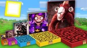 Что Находится Внутри ОГРОМНОГО ЛАБИРИНТА МОНСТРОВ из КРИПИПАСТЫ? Лили Ловербрейдс в Minecraft?