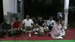 Анандита Басу и музыкальная группа в деревне Кхандера (Нойда)