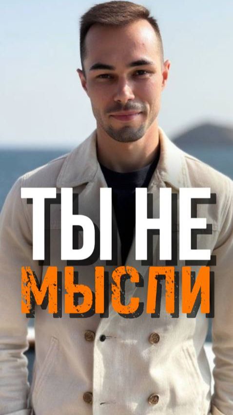 Ты страдаешь, потому что считаешь себя своими мыслями