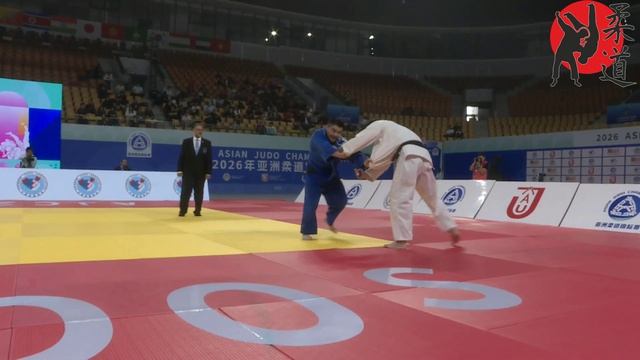 Fuchun HUANG - Nurlykhan SHARKHAN. -100 Kg. Bronze. Чемпионат Азии по дзюдо 2026