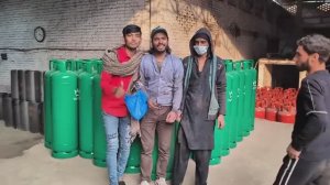 Производство кислородных баллонов. Пакистан