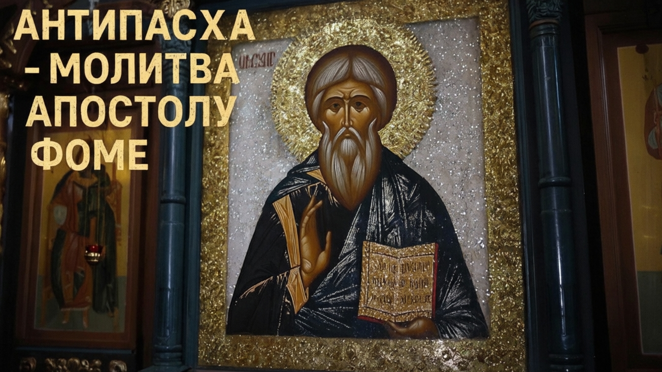 Антипасха молитва Апостолцу Фоме🕯️Особенный день сильная защита от всякого зла