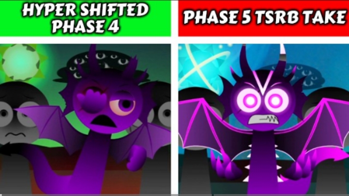 Sprunki Phase 4 Hyper Shifted Vs TSRB Take