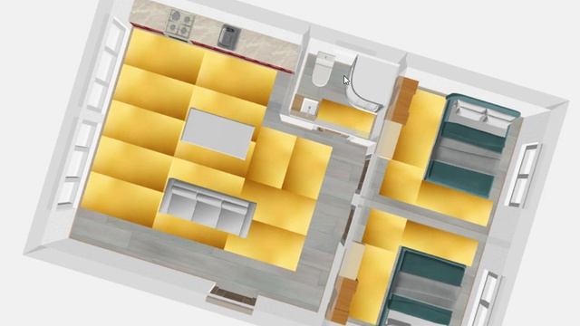 Расчет электрических нагревательных панелей Hotpanel в дом 50 кв.м.