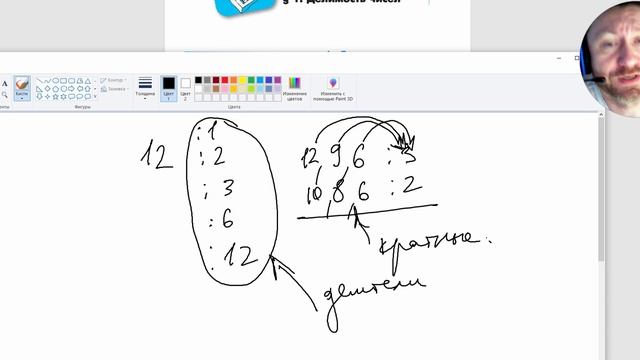 Делители и кратные. 6 класс, 1 параграф. Важная тема даже для ОГЭ.