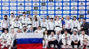 Сборная России по дзюдо заняла третье место в медальном зачете чемпионата Европы