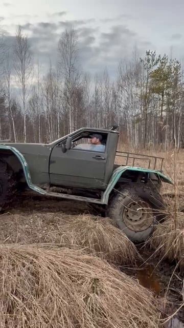 Продолжаем тестить болотоход