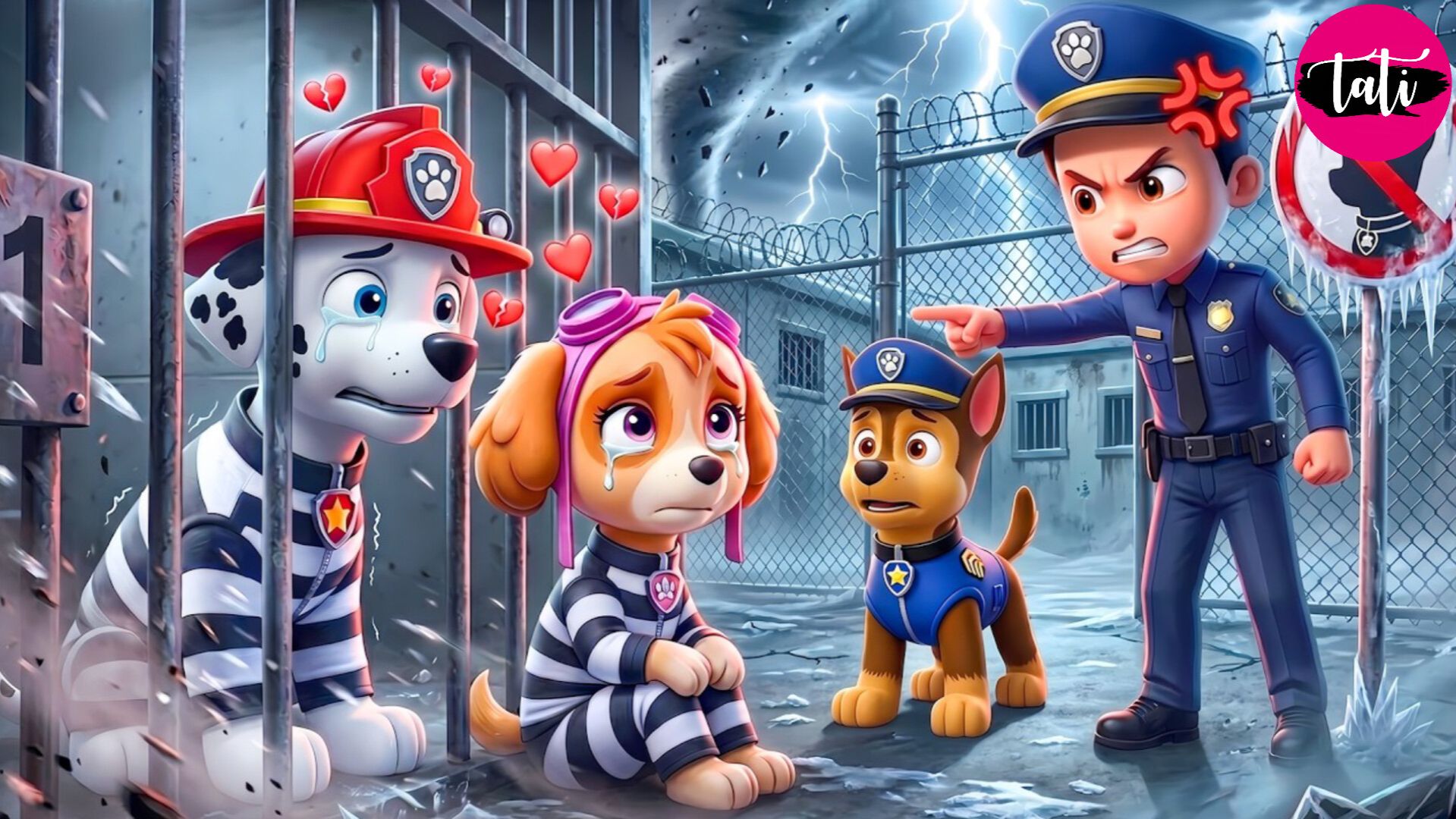 Щенячий патруль и Маршалл. Залипательное видео. Мультфильм для детей и малышей. Анимация 419