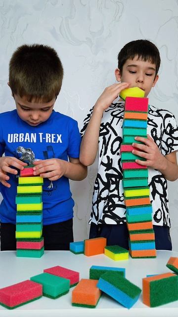 Башня из губок