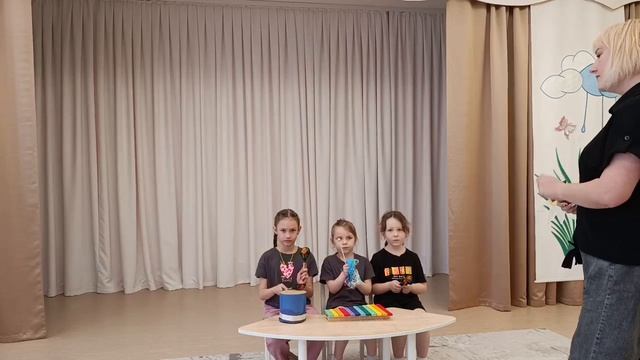 Игра «Дружный оркестр» с детьми в садике