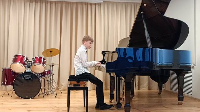 Седов Миша, 11 лет.В.Гаврилин.Генерал идёт