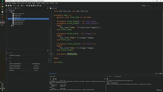 26 - Generic Packages And Procedures
