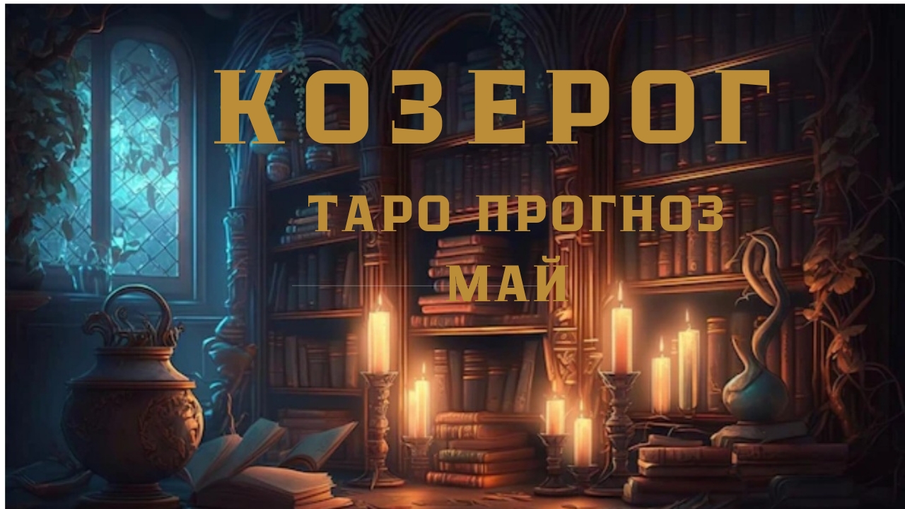 КОЗЕРОГ - ТАРО ПРОГНОЗ НА МАЙ 2026 от Натали Эллиф
