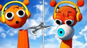 СМОЖЕТ ЛИ ОРЕН ВЫЖИТЬ СЮРИКЕНЫ И СПОРТ МЯЧИ!? | УЛУЧШАЕМ БРОНЮ SPRUNKI ДО ВЫЖИВАНИЯ!