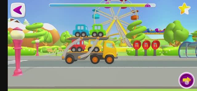 Играем в игру Грузовик Лёва.ИЗУЧАЕМ ТРАНСПОРТ(1). Видео для детей, мультики, развивашки для малышей.