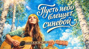 Пусть небо блещет синевой.