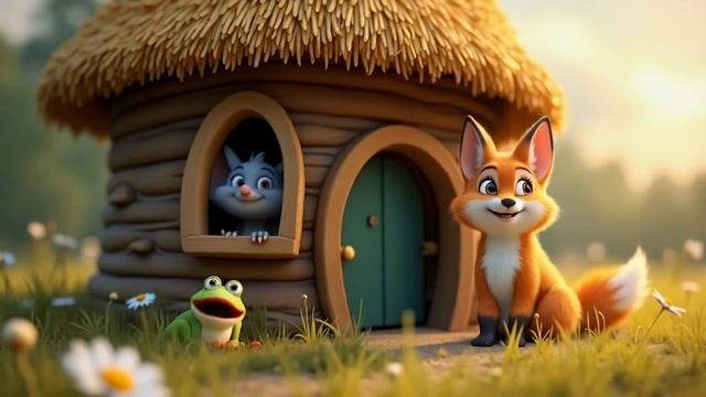 Теремок. Русская народная сказка. 🐭🏡Мультфильм для детей.