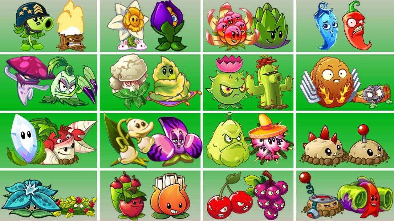 Plants VS Zombies-2 Fusion РАСТЕНИЯ ПРОТИВ ЗОМБИ Grafted Mod Hybrid Pvz ПВЗ МОД Битва прохождение