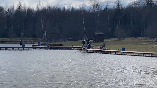 Форель на крючке