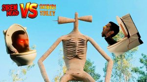 📢 СИРЕНОГОЛОВЫЙ 📢 - против СКИБИДИ - ТУАЛЕТА. Кто круче? SIREN HEAD АТАКУЕТ.