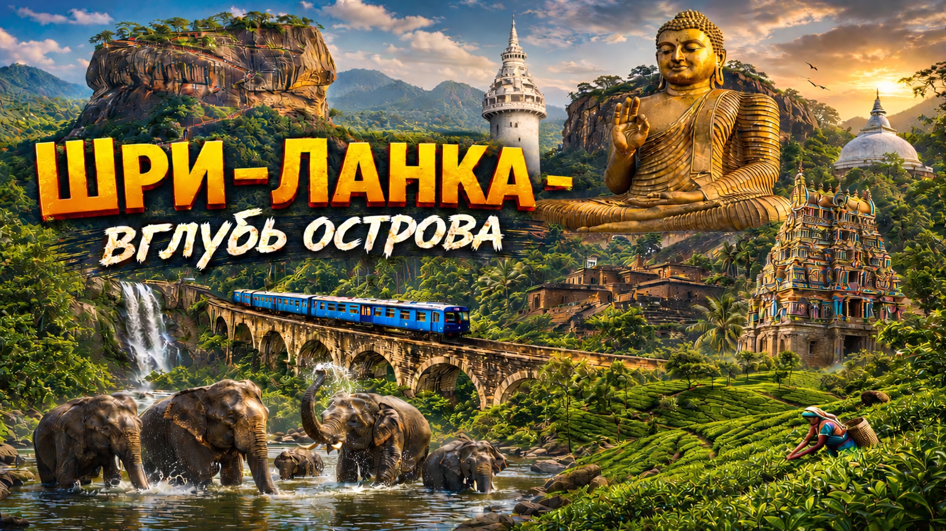 Шри-ланка - вглубь острова. Честный обзор