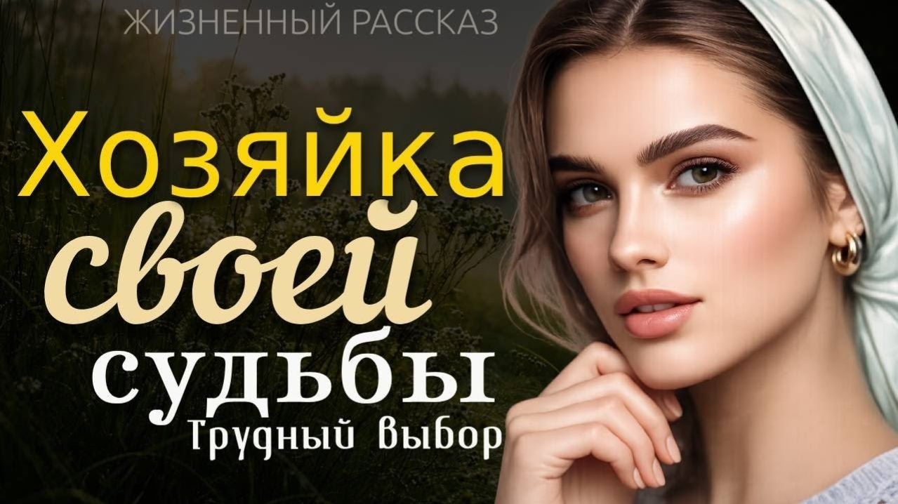ХОЗЯЙКА СВОЕЙ СУДЬБЫ» — Жизненная история о предательстве и выборе
