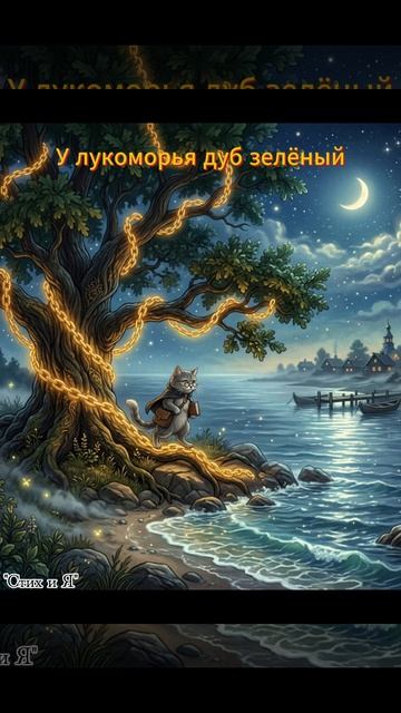 А.С Пушкин -У лукоморья дуб зелёный