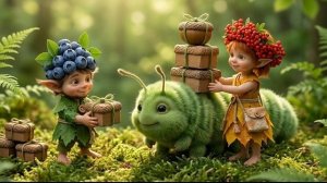 День перемещения лесных духов и Волшебная пыльца 🍄🥚💥 Уютная атмосфера кельтского фэнтези