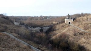 Часть стены Хотинской крепости обрушилась на Украине