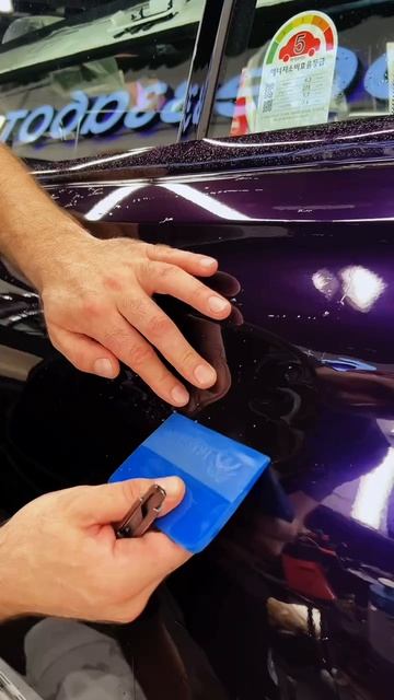 Оклейка цветной полиуретановоq пленкой Mercedes-Benz GLS #mercedes #цветнаяпленка #детейлинг