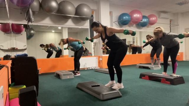 Степ/кардио/ сила