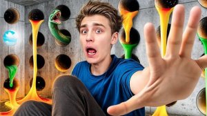 100 ЖУТКИХ ДЫРОК и только ОДНА ЧТОБЫ СБЕЖАТЬ ! Влад Бумага А4 Видео Влада Влад а4 Бумага а4 А 4