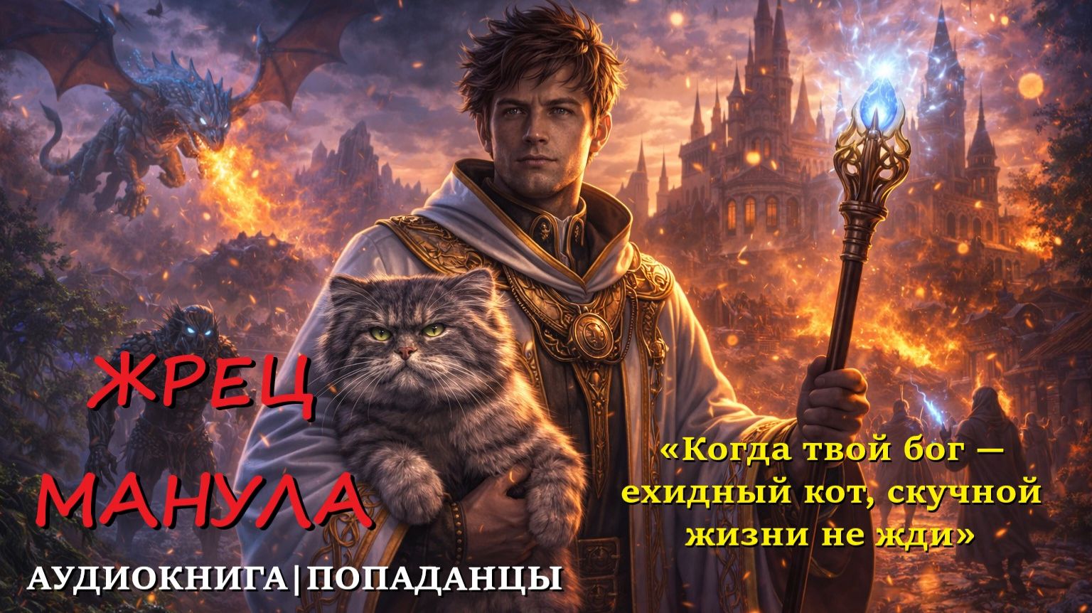 АУДИОКНИГА|ПОПАДАНЦЫ: ЖРЕЦ МАНУЛА