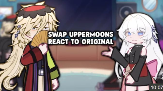 Swap Uppermoons React To Original, Kny Au, Demon Slayer, Gcrv, Kny, Kimetsu No Yaiba, 1, 1