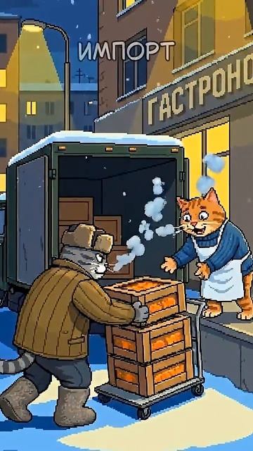 \Мандариновая сделка. История за минуту от Кисы.