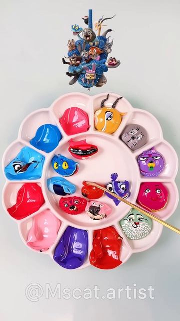 Залипательное видео 🐾 Цвета