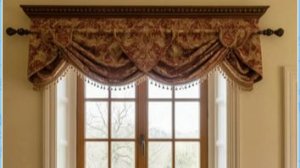 Монтаж настенного багета (карниза) с двумя штангами и кольцами.