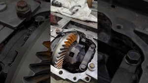 Ремонт переднего редуктора TLC 100