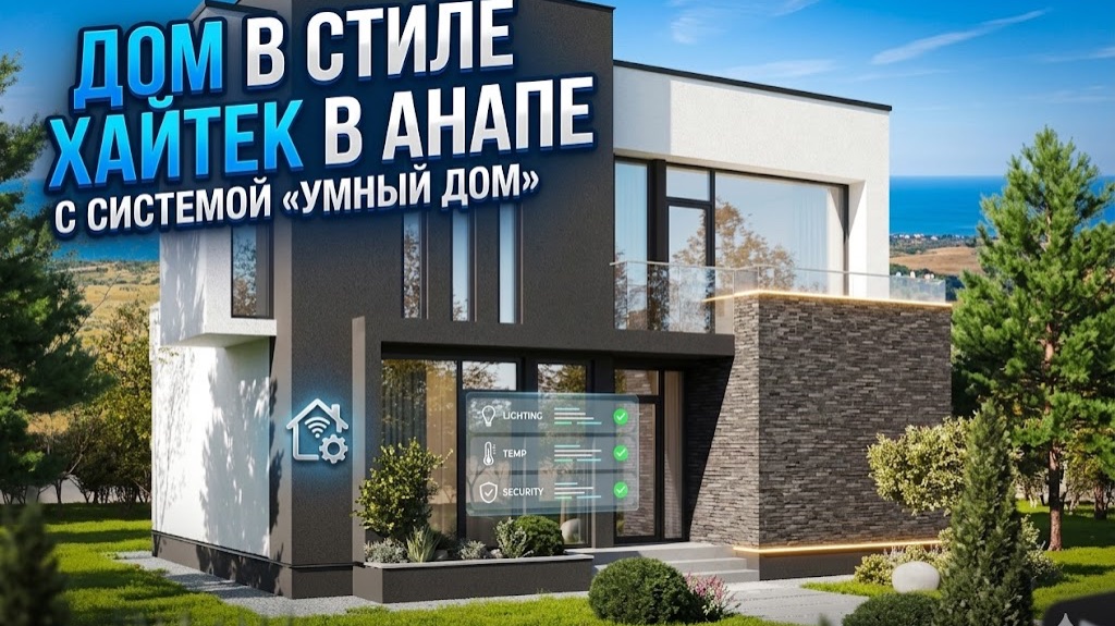 Дом 146 м2 в Сурселе (Анапа) на участке 5 соток.