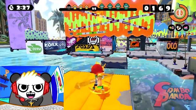 Splatoon PAINT WAR Let's Play With Combo Panda